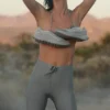 High-Waist Airlift Light Speed Leggings – Lunar Grey
