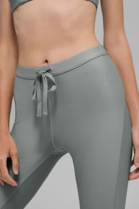 High-Waist Airlift Light Speed Leggings – Lunar Grey