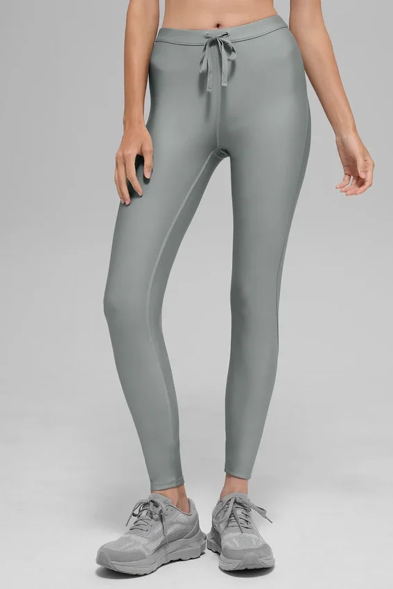 High-Waist Airlift Light Speed Leggings – Lunar Grey
