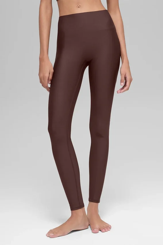High-Waist Airlift Sleek Legging – Brownstone