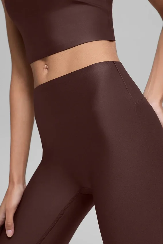 High-Waist Airlift Sleek Legging – Brownstone