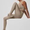 High-Waist Airlift smala leggings – Gravel