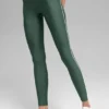 High-Waist Airlift Suit Up-Leggings – klövergrön/vit