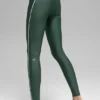 High-Waist Airlift Suit Up-Leggings – klövergrön/vit