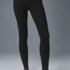 High-Waist Alosoft Lounge Legging – svarta