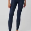 High-Waist Euphoria Leggings – Navy