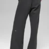 High-Waist Mjukisbyxor – Anthracite