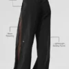 High-Waist Origin Wide Leg Track Pant – svart