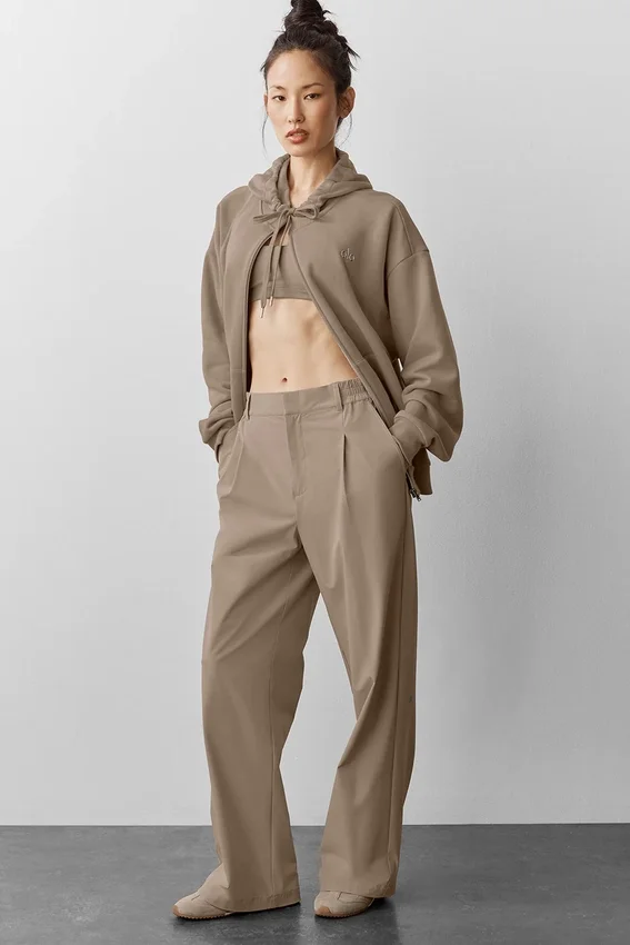 High-Waist Pursuit-byxor (Regular) – Gravel