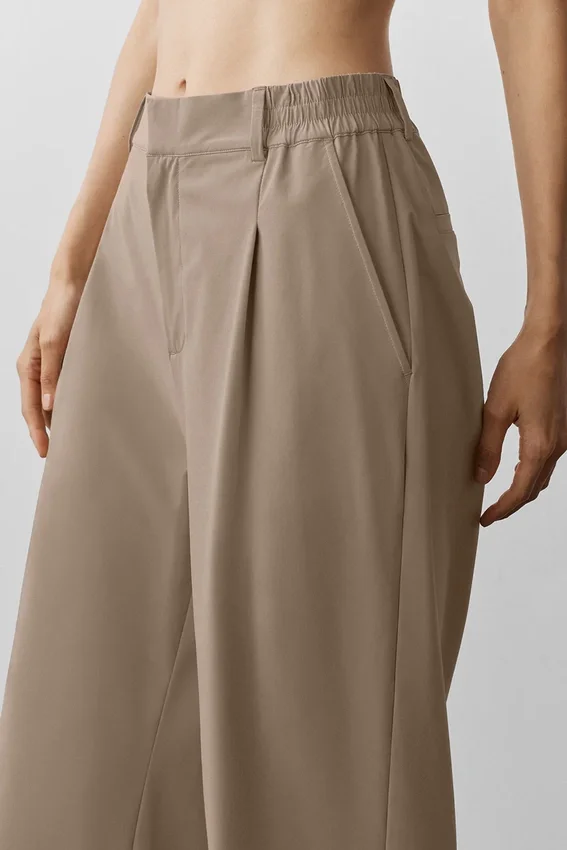 High-Waist Pursuit-byxor (Regular) – Gravel