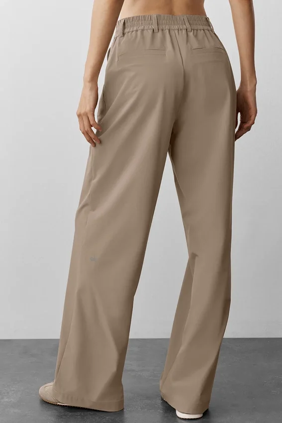 High-Waist Pursuit-byxor (Regular) – Gravel
