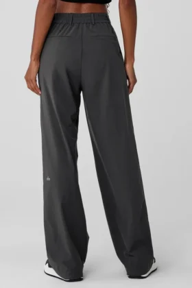 High-Waist Pursuit Trouser – antracit