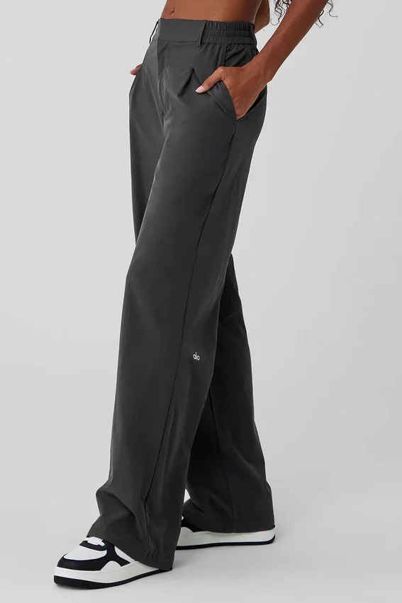 High-Waist Pursuit Trouser – antracit