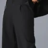 High-Waist Pursuit Trouser (Long) – svarta