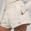 High-Waist Socialite Short – Bone