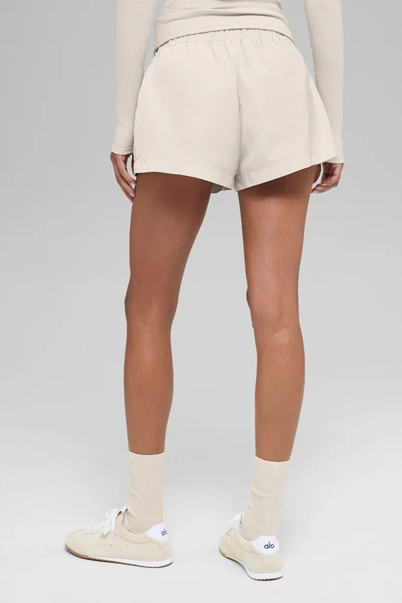 High-Waist Socialite Short – Bone