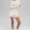 High-Waist Socialite Short – Bone