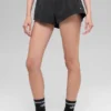 High-Waist Socialite Shorts – svart