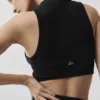 Hälsa Rib Flaunt Tank – Svart