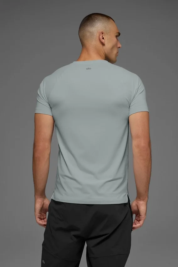 Idol rundhalsad kortärmad tröja – Lunar Grey