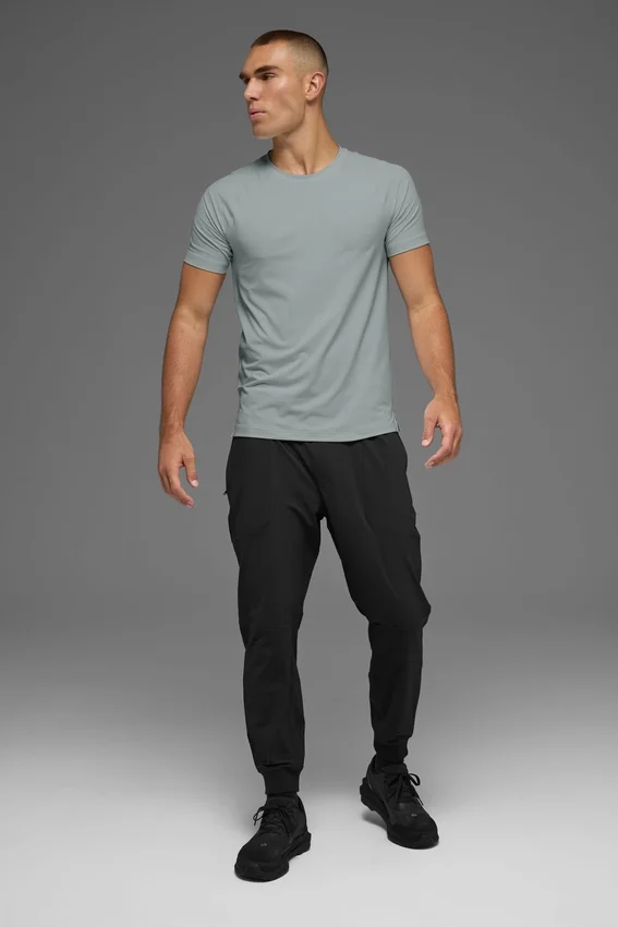 Idol rundhalsad kortärmad tröja – Lunar Grey