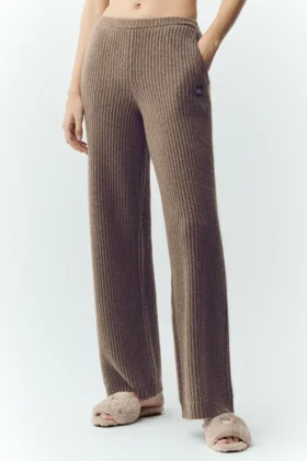 Kashmir High-Waist Northstar Straight Leg Pant – Alpine Cocoa Heather