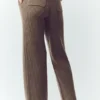 Kashmir High-Waist Northstar Straight Leg Pant – Alpine Cocoa Heather