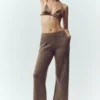 Kashmir High-Waist Northstar Straight Leg Pant – Alpine Cocoa Heather