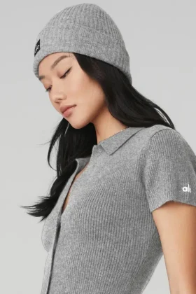 Kashmirmössor – Dove Grey Heather
