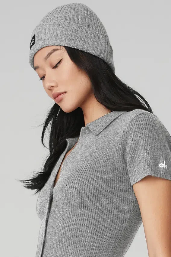 Kashmirmössor – Dove Grey Heather