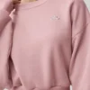 Kort Accolade-tröja med rund hals – Vintage Pink