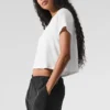 Kort All Day-shorts med kortärm – Vit