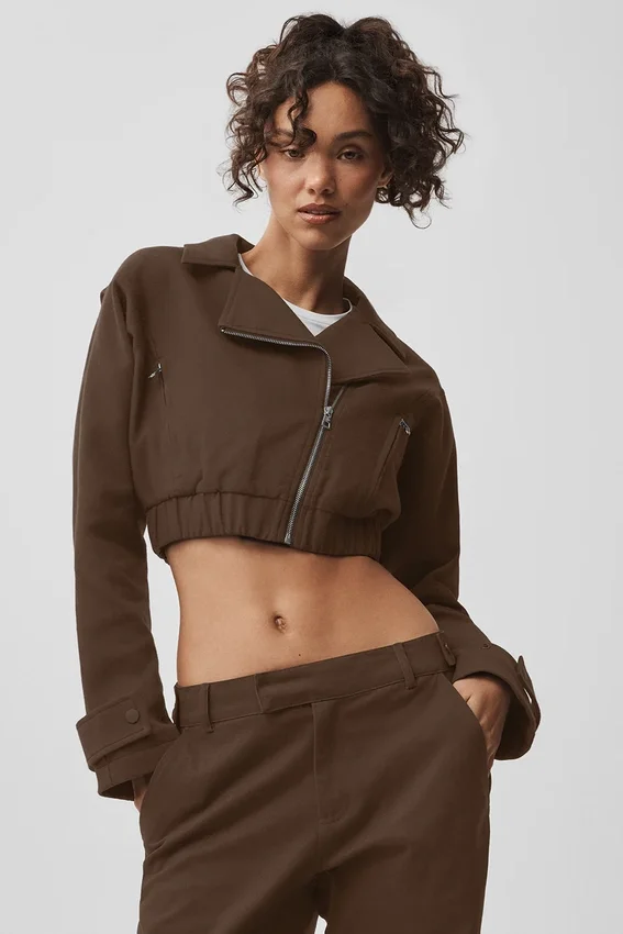 Kort Cosmopolitan-jackor – Espresso