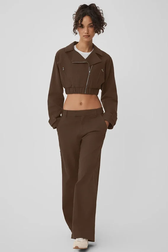 Kort Cosmopolitan-jackor – Espresso