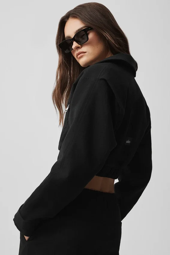 Kort Cosmopolitan-jackor – svart