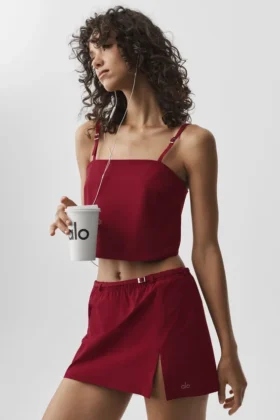 Kort linnen – Summer Romance Red