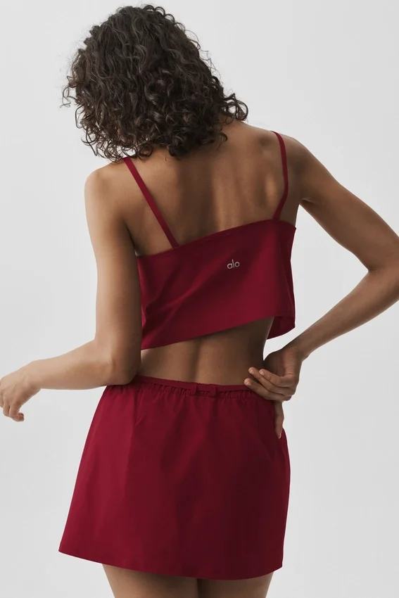 Kort linnen – Summer Romance Red