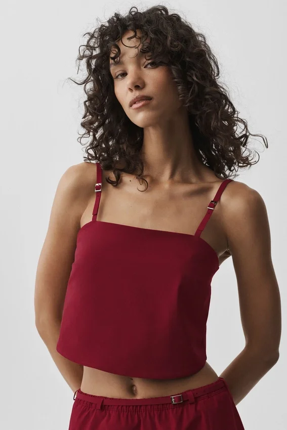 Kort linnen – Summer Romance Red