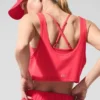 Kort Sport Star-linnen – Candy Red