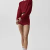 Kort Sway-tröja med rund hals – Summer Romance Red