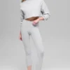Kortärmad Winter Bliss-polotröja med kabelstickning och långärmad – Athletic Heat