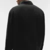 Linen Days Full Zip Jacket – Black