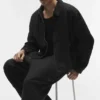 Linen Days Full Zip Jacket – Black