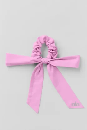 Love Knots Tie-hårsnodd – godisrosa
