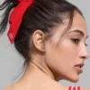 Love Knots Tie-hårsnodd – klarröd