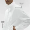 Lätt Takeaway-tröja i track-stil – White