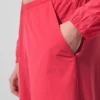 Luftiga byxor med vida ben (långa) – Candy Red