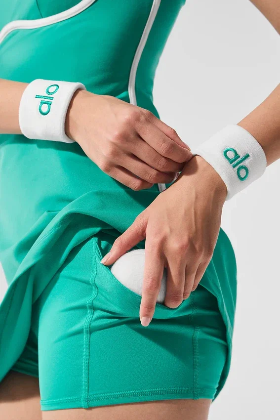 Lysande armband (2-pack) – Vit/granskoggrön