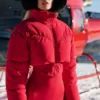 Main Act Corset Puffer – Djärvt röd