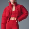 Main Act Corset Puffer – Djärvt röd